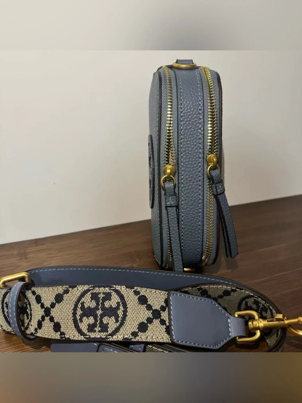 Tory Burch slate blue